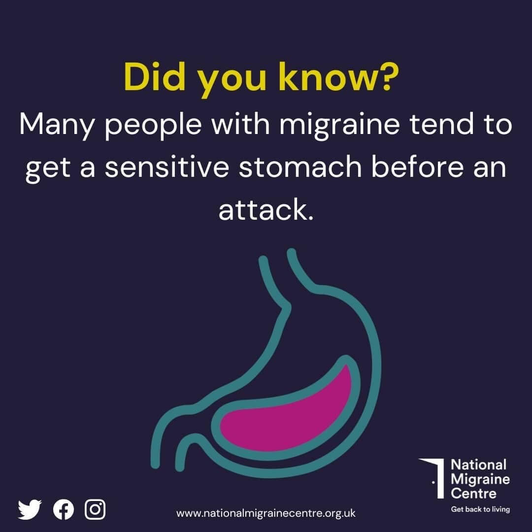 Abdominal migraine infographic